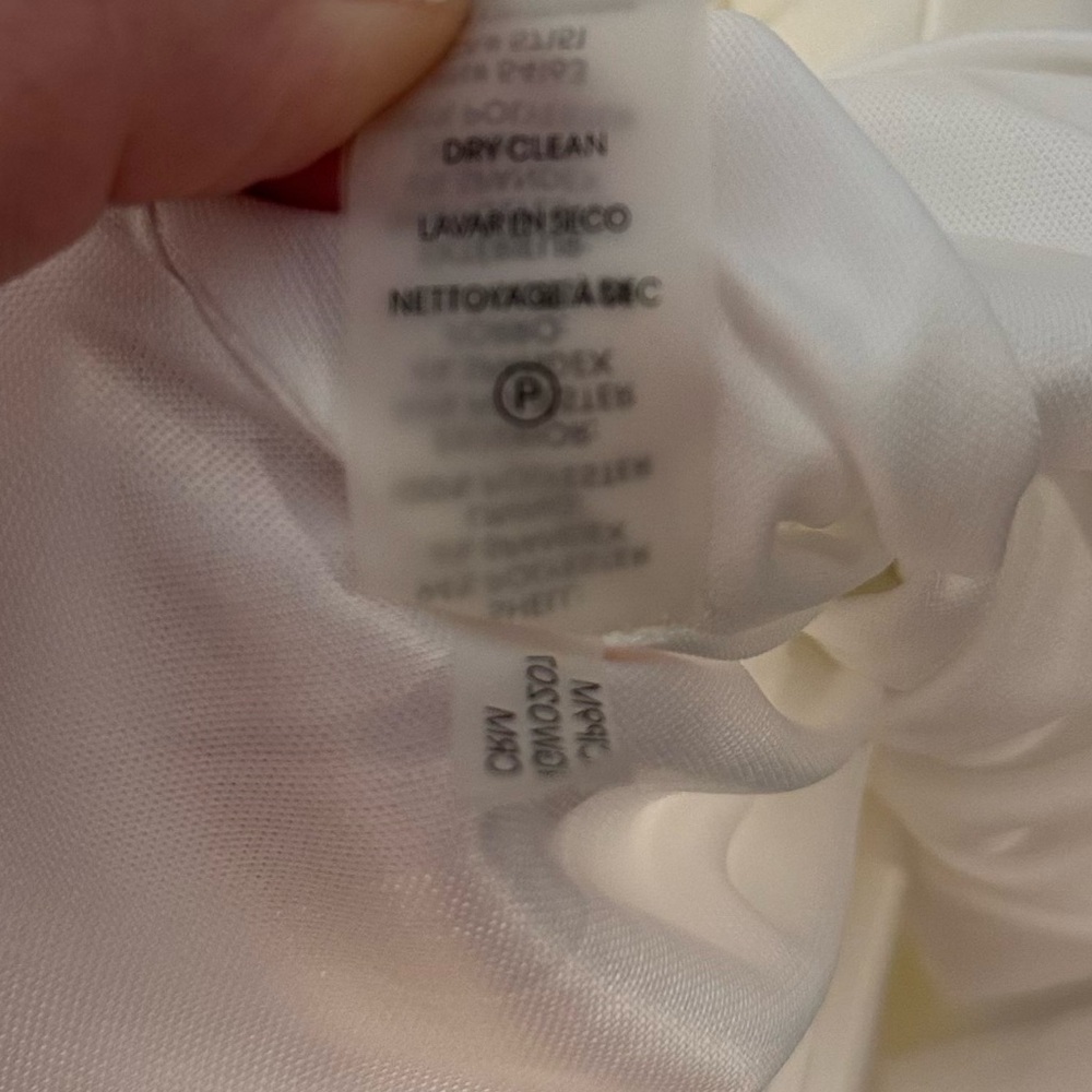 Calvin Klein white dress sz 10 - Picture 6 of 6